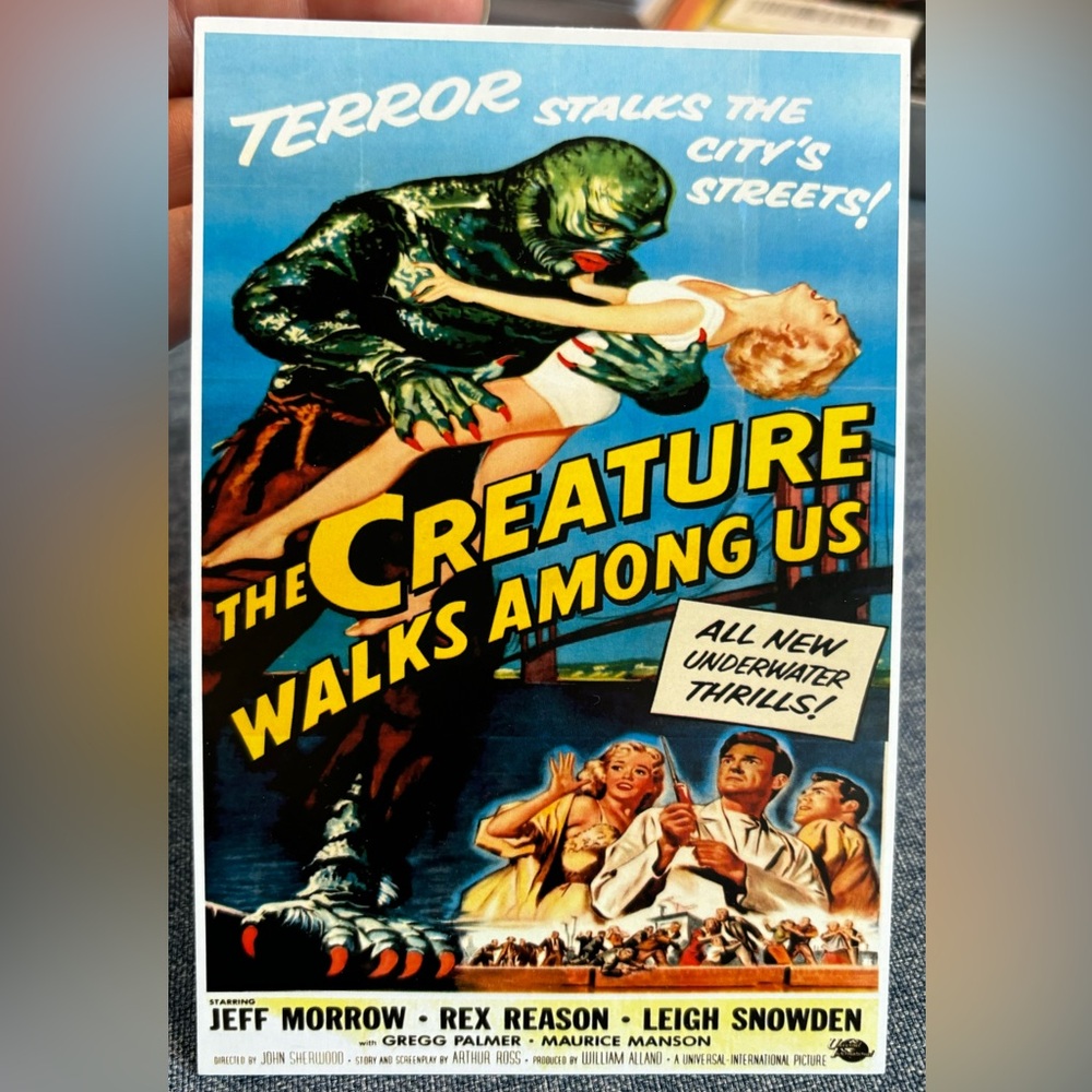 72 Piece Vintage Horror Movie Poster Cards 4x6 NIP NEVER OPENED *Horror *